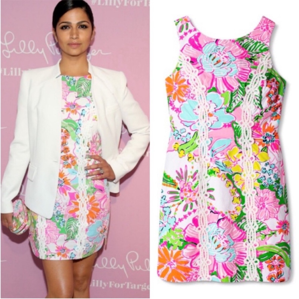 Lilly Pulitzer Pink Multi Floral Mini Dress